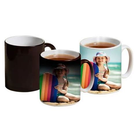 Vision Media Ceramic Sublimation Mug (Mug Magic), Size: 11 Oz, Rs 70 gambar png
