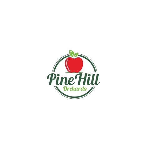 Apple Orchard Logo Design For Pine Hill Orchards By Karthika Vs