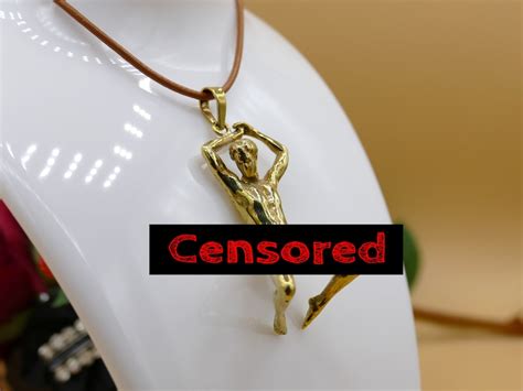 XL 3D Erotic Pendant Naked Nude Man Can Also Be Used As A Etsy Australia