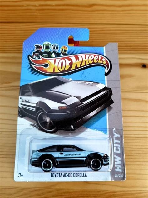 Figurine limitée Hot Wheels Initial D METAL AE Toyota Sprinter Trueno Collection