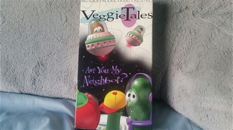 Opening To Veggietales Are You My Neighbor 1995 Vhs 1997 Reprint Youtube