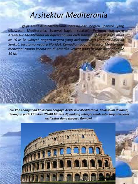 Arsitektur Mediterania Pdf