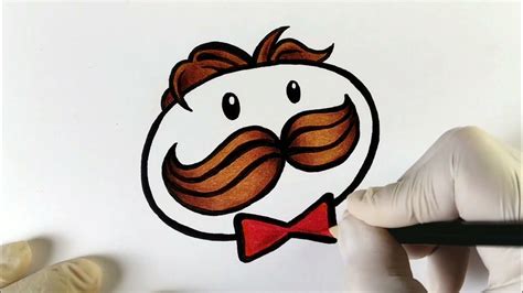 How To Draw Pringles Como Desenhar Pringles Como Dibujar A Pringles
