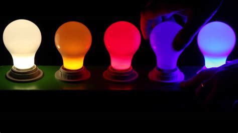 Colored Led Light Bulbs At 1000bulbs Youtube
