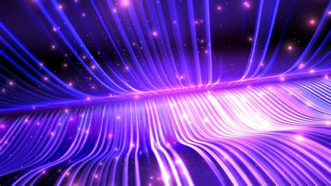 4k Deep Purple Blue Plasma Waves ☯ Cool Moving Backgrounds