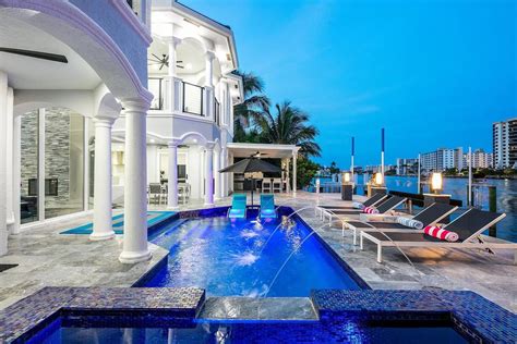 Experience The Ultimate In Waterfront Living At This Spectacular Boca