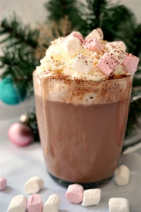 Hot Chocolate With Marshmallows And Cream My Gorgeous Recipes