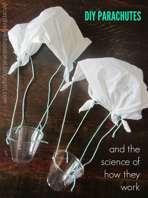 Diy Parachutes And The Science Behind How They Work Science For