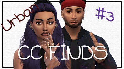 The Sims 4 Urban Cc Finds 3 Male Hair Beats By Dre