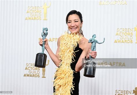 Michelle Yeoh At The 29th Annual Screen Actors Guild Awards Held At