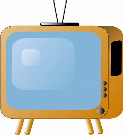 Tv Clip Styled Clipart Vector Clker Svg