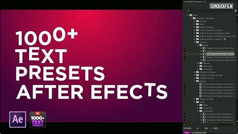 Adobe After Effects Text Animation Templates Free Download - Templates