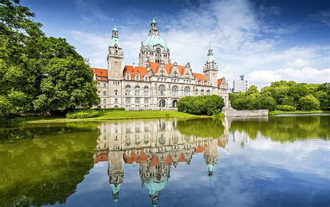 Hd Wallpaper Buildings New Town Hall Architecture Germany Hanover