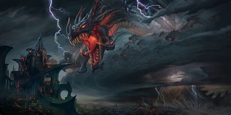 Artstation Huge Dragons