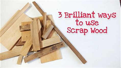 3 Brilliant Crafts From Wood Scrap Scrap Wood Ideas Diy Wood Crafts Small Wood Craft