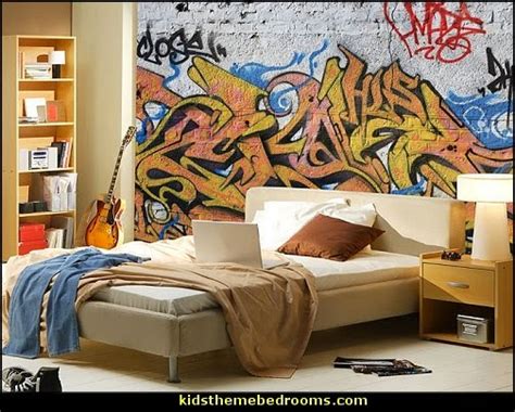 Free Download Bedroom Decorating Urban Wall Murals Graffiti Wallpaper