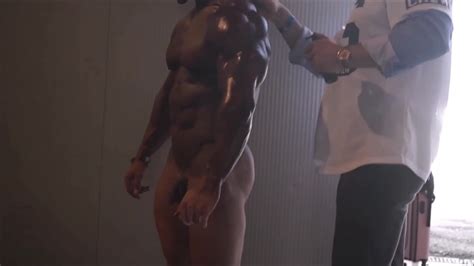 Backstage Bodybuilder Posing Male Nude Oil Gay Fetish Xxx