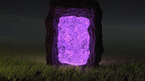 Nether Portal Wallpapers Wallpaper Cave