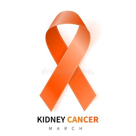 Orange Ribbon Poster For World Leukemia Day Blood Cancer Awareness