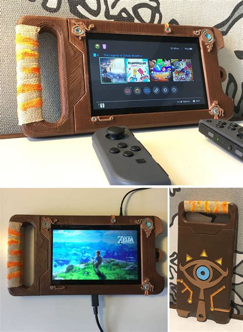 Nintendo Switch Sheikah Slate Case Nintendo Switch Zelda Nintendo Switch Case Legend Of Zelda