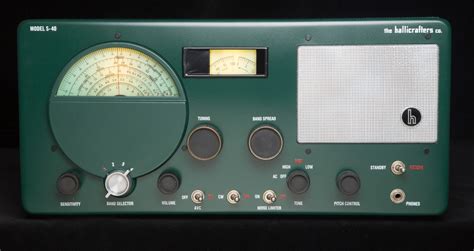 European Radios Hallicrafters S 40 General Coverage Receiver Restoration