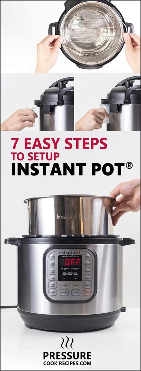 Instant Pot Quick Start Guide Step By Step Photos And Video Amy Jacky Instant Cooker Hot