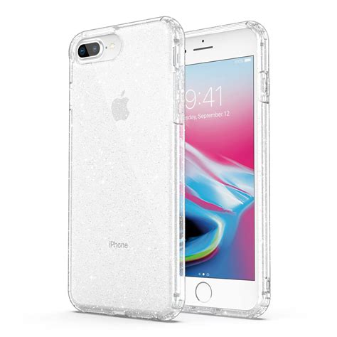 Buy Ulak Compatible With Iphone 8 Plus Case Clear Glitter Iphone 7