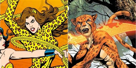 Wonder Woman Every Version Of Cheetah In Canon Ranked