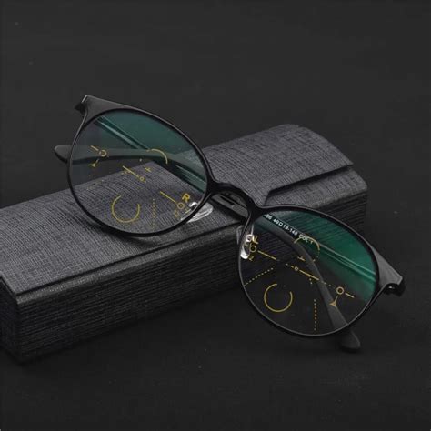 Mincl High End Progressive Multifocal Reading Glasses Bifocal Reading Eyeglasses See Near And