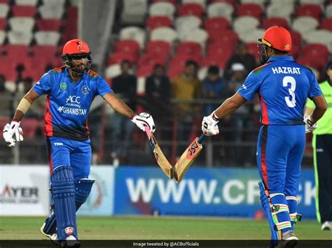 Afghanistan Score 278 In 20 Overs Topple Records In 2nd T20i Vs