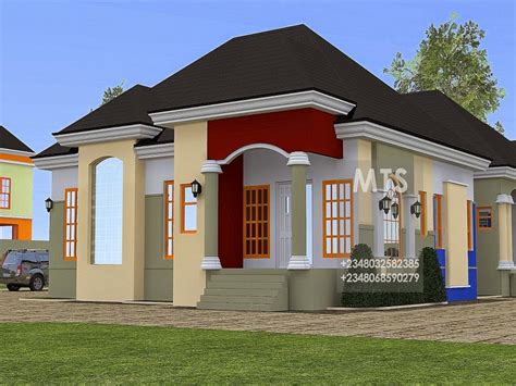 They are often more flexible than smaller houses. 2 Bedroom Bungalow Design Bungalow House Designs ...