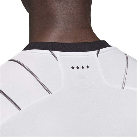 Die vier weltmeistersterne sind über dem dfb logo angebracht. adidas - DFB Home Trikot EM 2020 Herren weiß schwarz ...