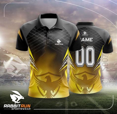 Golden Eagle Jersey Sport Shirt Design Sports Uniform Design Polo