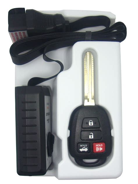 Toyota Simple Key 4 Button Remote And Key Combo With Car Trunk For 2016