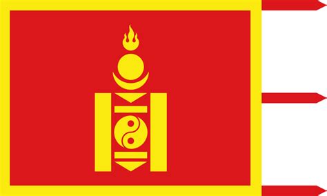 Fileflag Of Mongolia 1911 1921svg Mongolian Flag Imperio Mongol