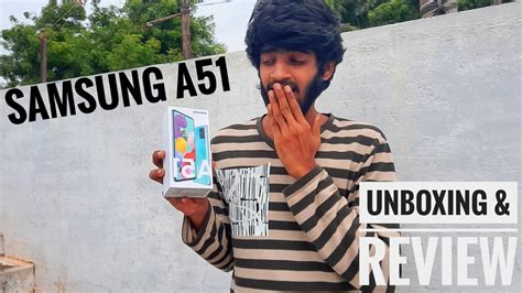 Android 10 with the custom one ui 2.1. SAMSUNG A51 Unboxing and Review | Gk's journey - YouTube