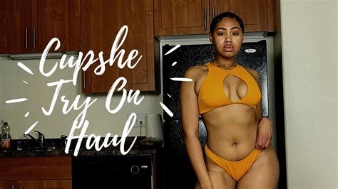 Cupshe Bikini Try On Haul Mikalaleinani Youtube