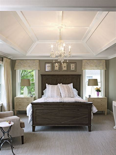 Next, you can decorate your tray ceiling bedroom with a stencil. Bold Colors and Design Choices Transform a 1950s Colonial ...