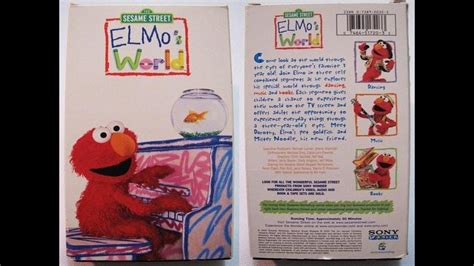 Vhs Reactions Season Episode Opening To Elmos World Vhs