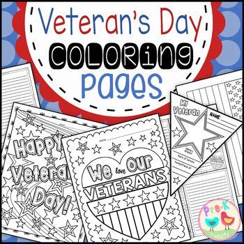 veterans day coloring pages  pre  tweets teachers pay teachers veterans day coloring page