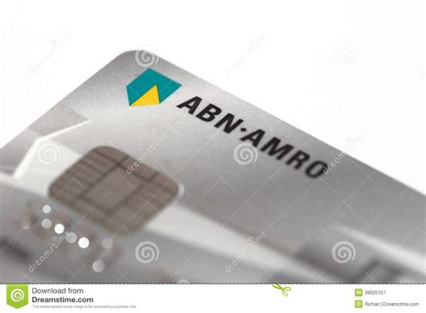 Alleen rekeninghouders bij abn amro kunnen deze creditcard aanvragen. ABN Amro credit card editorial photography. Image of ...