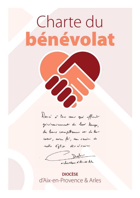 Charte Du Bénévolat By Diocese Aixarles Issuu