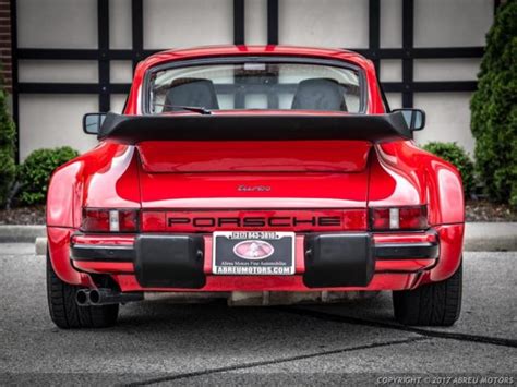 Stunning 1986 Porsche 930 Turbo Slant Nose Conversion Original 63000