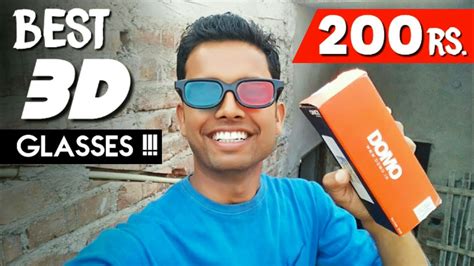 Best 3d Glasses Unboxing And Review Domo 3d Glass Youtube