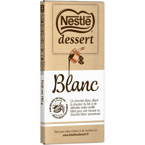 White Cooking Chocolate Nestlé Buy Online My French Grocery
