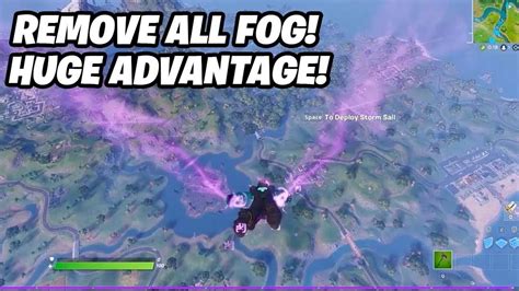 How To Remove All Fog From Fortnite See Everything Youtube