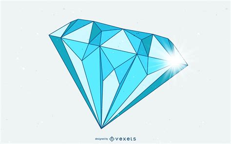 How To Draw Diamond Como Dibujar Un Diamante Como Des