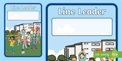 Classroom Jobs Line Leader Display Sign Primary Resources