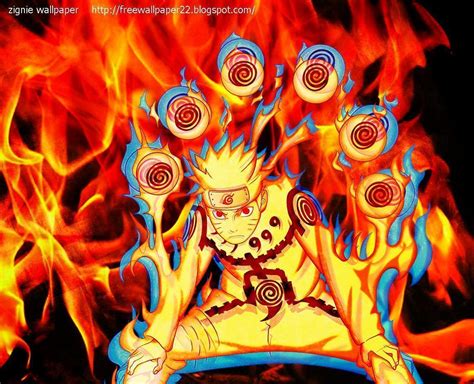 34 Gambar Keren Naruto Kyubi Zflas