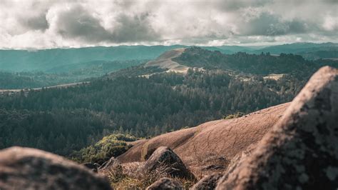 Wallpaper Id 5835 Mountains Hills Stones Clouds Landscape 4k